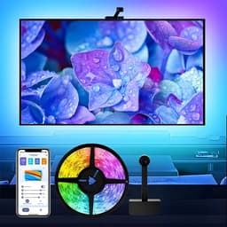 Rétroéclairage LED RGBIC dynamique avec Synchronisation intelligente des couleurs - شريط إضاءة تفاعلية 1