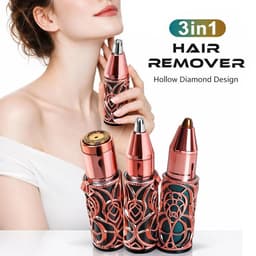 Épilateur Facial et Sourcils Rechargeable 3-en-1 - جهاز إزالة شعر الوجه والحواجب الاحترافي 1
