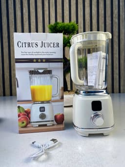 Extracteur de Jus Portable et Mélangeur Électrique Ultra-Léger et Facile à Nettoyer - عصّارة فواكه وخضروات محمولة بمحرك عالي السرعة 3
